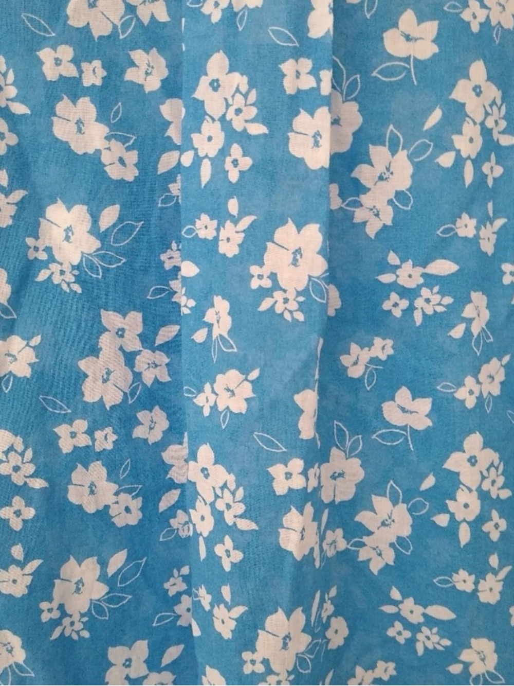 Anne Cole Button Down Floral Shirt Top Swim Coverup - Picture 5 of 7
